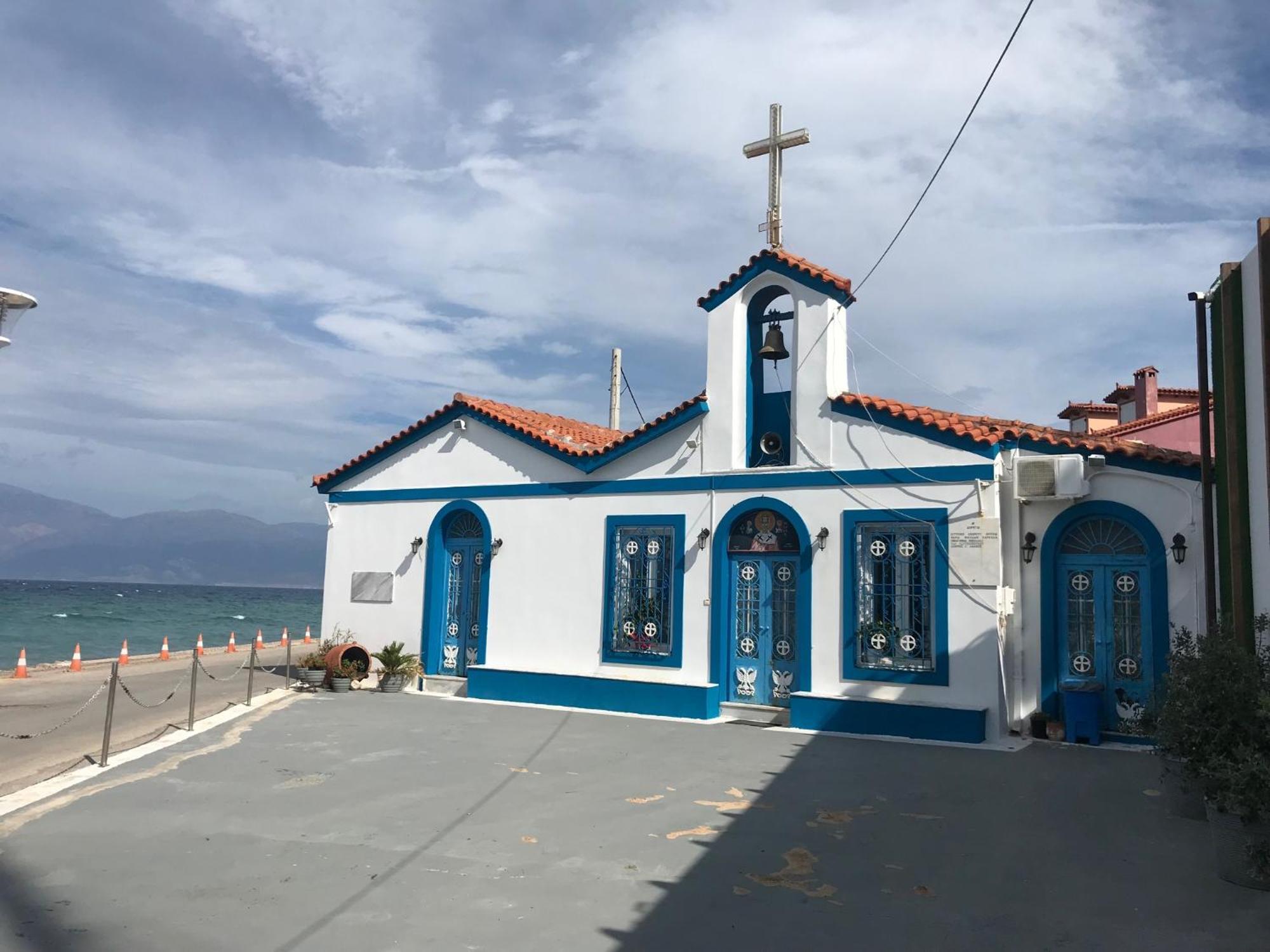 Spiti Ostria Villa Éjo Kültér fotó